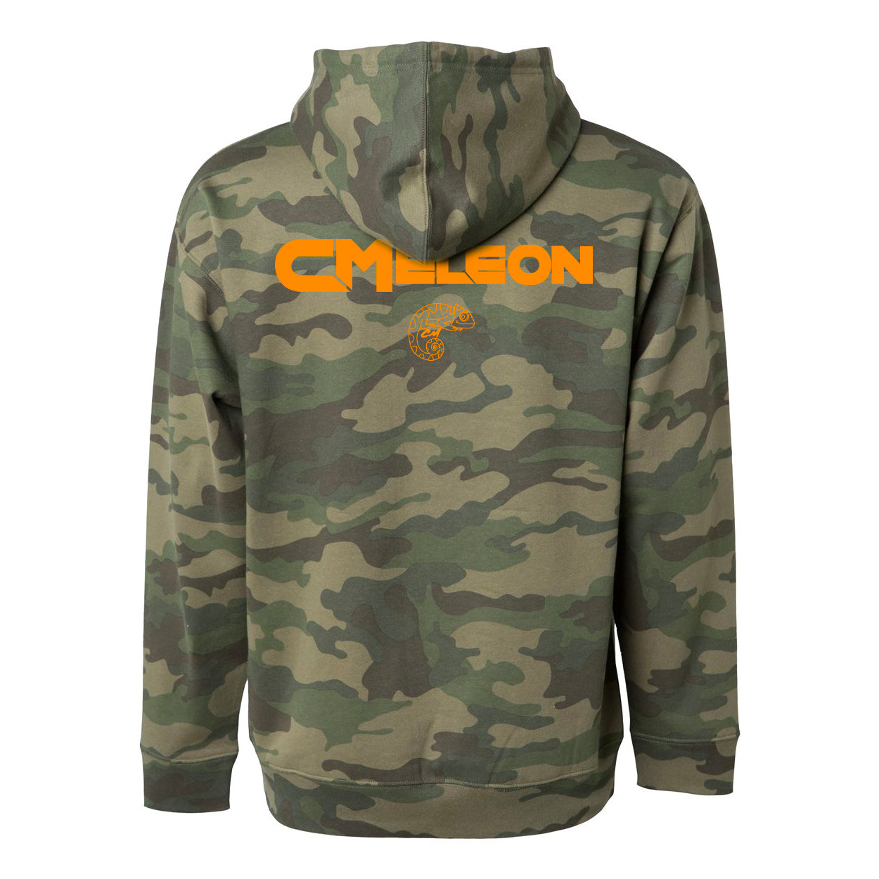 Hoody - Camo/Orange